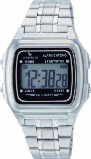Laurens Kid's L116J904Y Digital Multifunction Silver Strap El Backlight Watch Watches