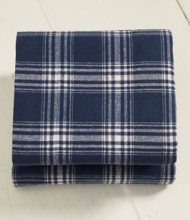 Ultrasoft Comfort Flannel Sheet, Flat Windowpane