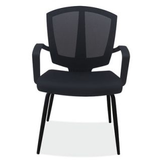 OfficeSource Sprint Side Chair with Arms 204 Color Black