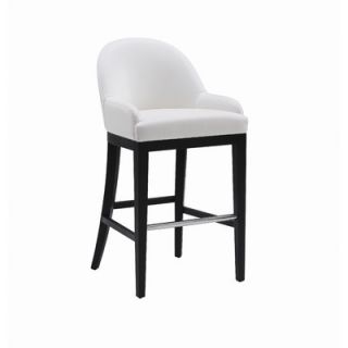 Sunpan Modern Haven 30 Bar Stool with Cushion 9043 Seat Color Ivory