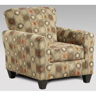 Chelsea Home Talbot Accent Chair 199001 PH / 199001 PG Color Paintball Honey