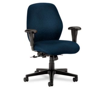 HON Mid Back Task Chair with Arms HON7823NT10T Fabric Mariner
