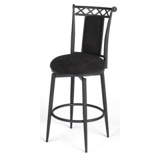 Chintaly 30 Swivel Bar Stool  0724 BS BLK / 0724 BS AUT Color Black
