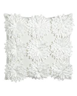 Pillow w/ 3D Flowers, 18Sq.