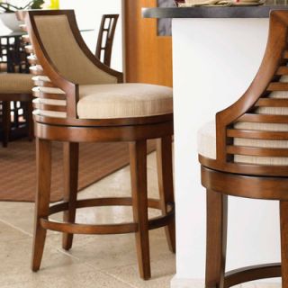 Tommy Bahama Home Ocean Club Swivel Counter Stool with Cushion 01 0536 815 01