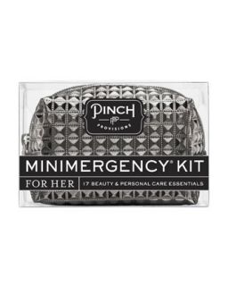 Stud Muffin Minimergency Kit For Her, Charcoal   Pinch Provisions