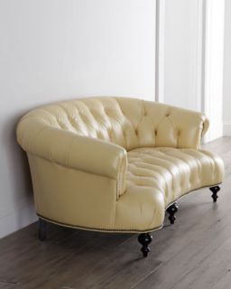 Lenoir Yellow Sofa   Old Hickory Tannery