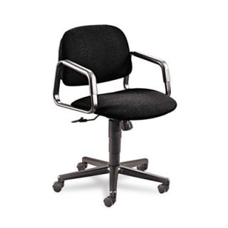 HON Mid Back Swivel / Tilt Office Chair with Arms HON4002AB10T Fabric Black