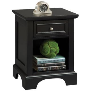 Home Styles Bedford 1 Drawer Nightstand 5530 42/5531 42 Finish Ebony