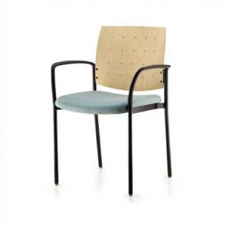 Source Seating Cache Out Stacking Chair (Upholstered Seat with Wood Back) 767
