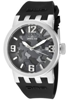 Invicta 10463  Watches,Womens DNA/Camouflage Black Camouflage Black Silicone, Casual Invicta Quartz Watches