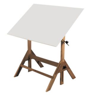 Martin Universal Design Royal Elm Melamine Drafting Table U 7200C