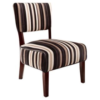 InRoom Designs Fabric Slipper Chair AC7214
