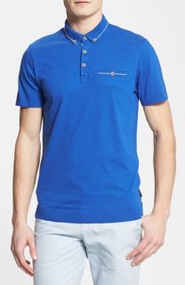 Ted Baker London 'ROSBOWL' Solid Knit Polo