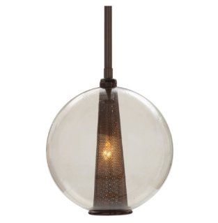Reeves Large Polished Nickel Round Clear Glass Pendant Light   Ceiling Pendant Fixtures