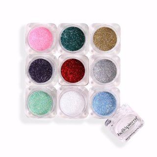 Bella Pierre Shimmer Stack, Glamour, 9 Count  Multicolor Eye Makeup Palettes  Beauty