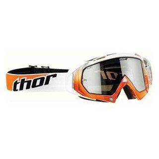 Thor Motocross 2014 Hero Goggles White/Transparent Orange 2601 0698 (Adult 2601 0698) Automotive