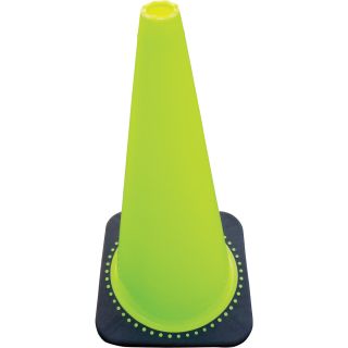 JBC Revolution Series Traffic Cone — Lime, 28in.  Traffic Cones