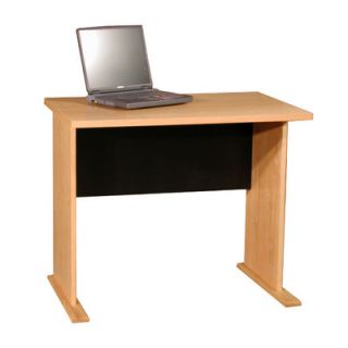 Rush Furniture Modular Real Oak Wood Veneer 36 W Panel Office Desk 7436292