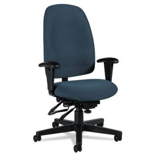 Global High Back Multi Tilter Chair with Arms GLB32173NBKPB0 Color Navy Blue