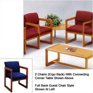Lesro Classic Two Chairs with Full Back C2421G3