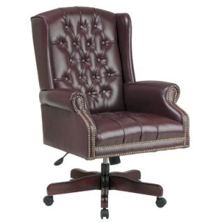 Office Star Deluxe High Back Executive Managerial Chair with Arms TEX220