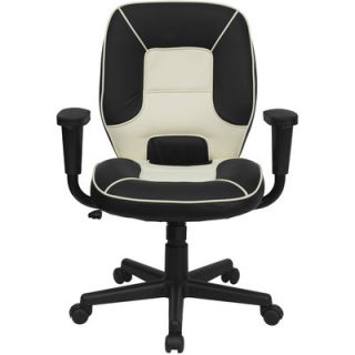 FlashFurniture Mid Back Vinyl Steno Executive Chair BT2922BK