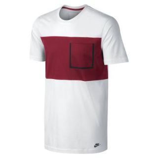 Nike Bonded Pocket Mens T Shirt   White