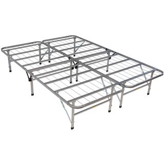 Hollywood Bedder Base Queen size Bed Support Silver Size Queen