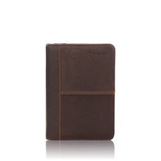 Solo Vintage Collection Leather Ipad Mini Case With Note Pad