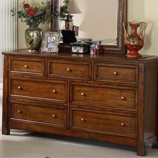 Riverside Furniture Craftsman Home 7 Drawer Dresser 2960