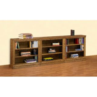 A&E Wood Designs Britania 36 Bookcase BRIT3PCSSHORTWALL36