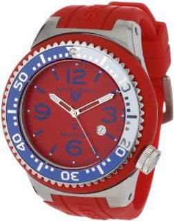 Swiss Legend Men's 21818S B DP Neptune Red Dial Red Silicone Watch at  Men's Watch store.