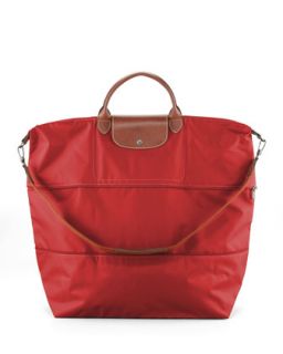 Le Pliage Expandable Travel Bag, Red   Longchamp
