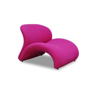 International Design Sweet Lip Lounge Chair F355 Color Fuchsia