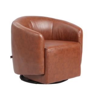 Rissanti Piedmont Asti Swivel Accent Chair 8182 Color Saddle