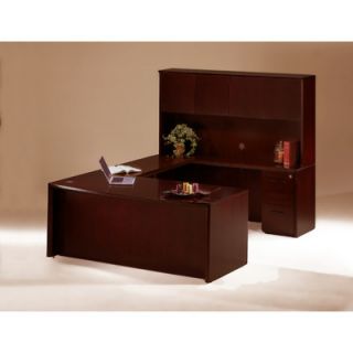 Mayline Corsica Executive Suite with Wood Door Hutch CT2CRY / CT2MAH Finish 