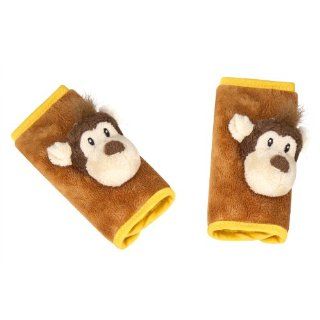 Animal Planet 2 Count Strap Covers, Monkey  Child Safety Car Seat Accessories  Baby
