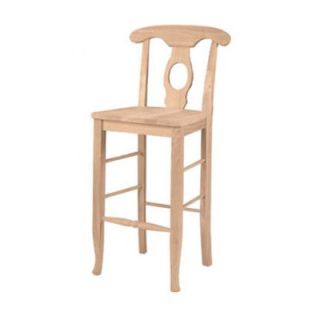 International Concepts Unfinished 30 Bar Stool S 1223
