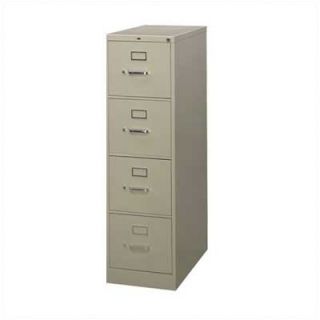 HON 210 Series 4 Drawer Legal  File 214CP Finish Putty