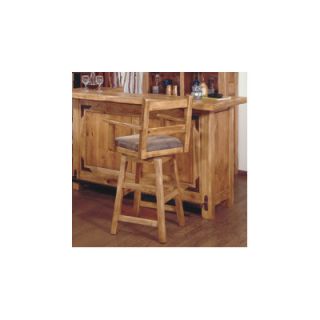 Artisan Home Furniture Lodge 100 24 Swivel Arm Bar Stool LHR101BS24 SA
