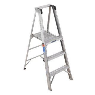 Werner 3 ft Aluminum 300 lb Type IA Platform Ladder