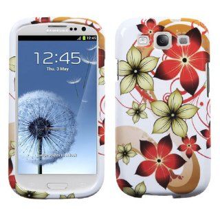 MYBAT SAMSIIIHPCIM951NP Compact and Durable Protective Cover for Samsung Galaxy S3   1 Pack   Retail Packaging   Hibiscus Flower Romance Cell Phones & Accessories