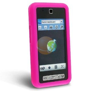 Silicone Skin Case for Samsung SGH T919 Behold, Hot Pink Cell Phones & Accessories