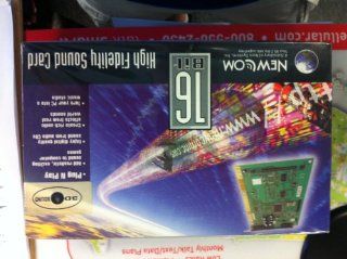 Plug N Pay 16 Bit Newcom High Fidelity Sound card Internal 16Bit ISA 486 compatible, made in USA Computers & Accessories