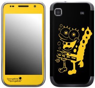 MusicSkins, MS SBSB20275, SpongeBob by SpongeBob   Iconic, Samsung Galaxy S 4G (SGH T959V), Skin Cell Phones & Accessories