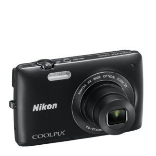 Nikon Coolpix S4300 Compact Digital Camera   Black (16MP, 6x Optical Zoom, 3 Inch LCD)   Grade A Refurb      Electronics