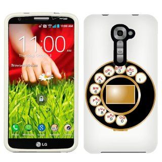 Sprint LG G2 Antique Telephone Dial Plate Phone Case Cover Cell Phones & Accessories