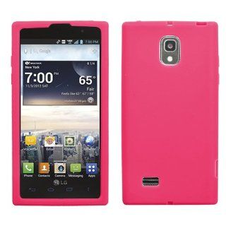 LG VS930 Spectrum II Soft Skin Case Hot Pink Skin Verizon Cell Phones & Accessories