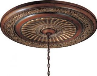 Minka Lavery 930 126 Ceiling Medallion from the Belcaro Collection, Belcaro Walnut   Decorative Ceiling Medallions  
